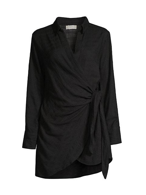 Daydream Wrap-Front Tunic | Saks Fifth Avenue