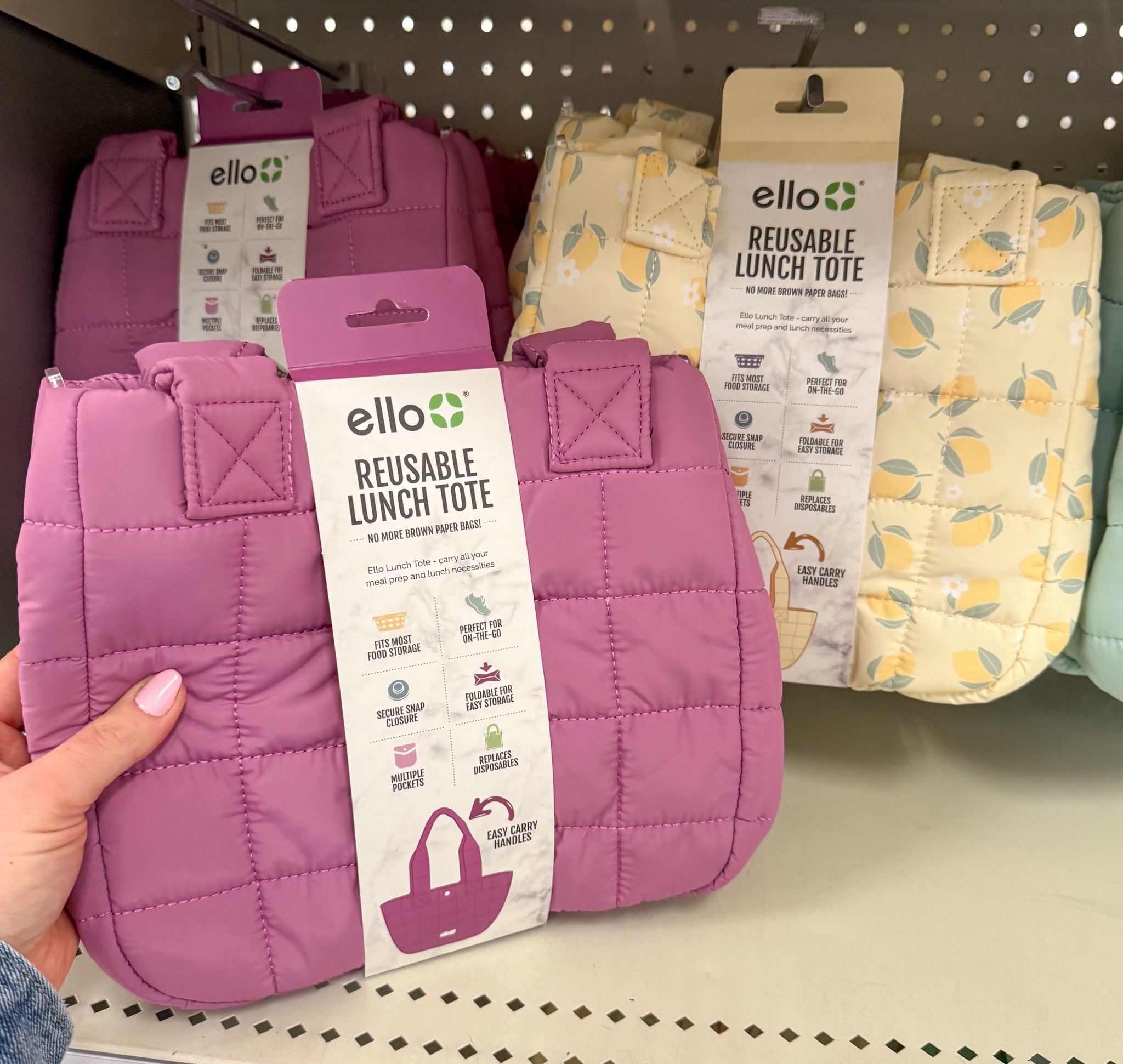 The cutest reusable lunch totes 