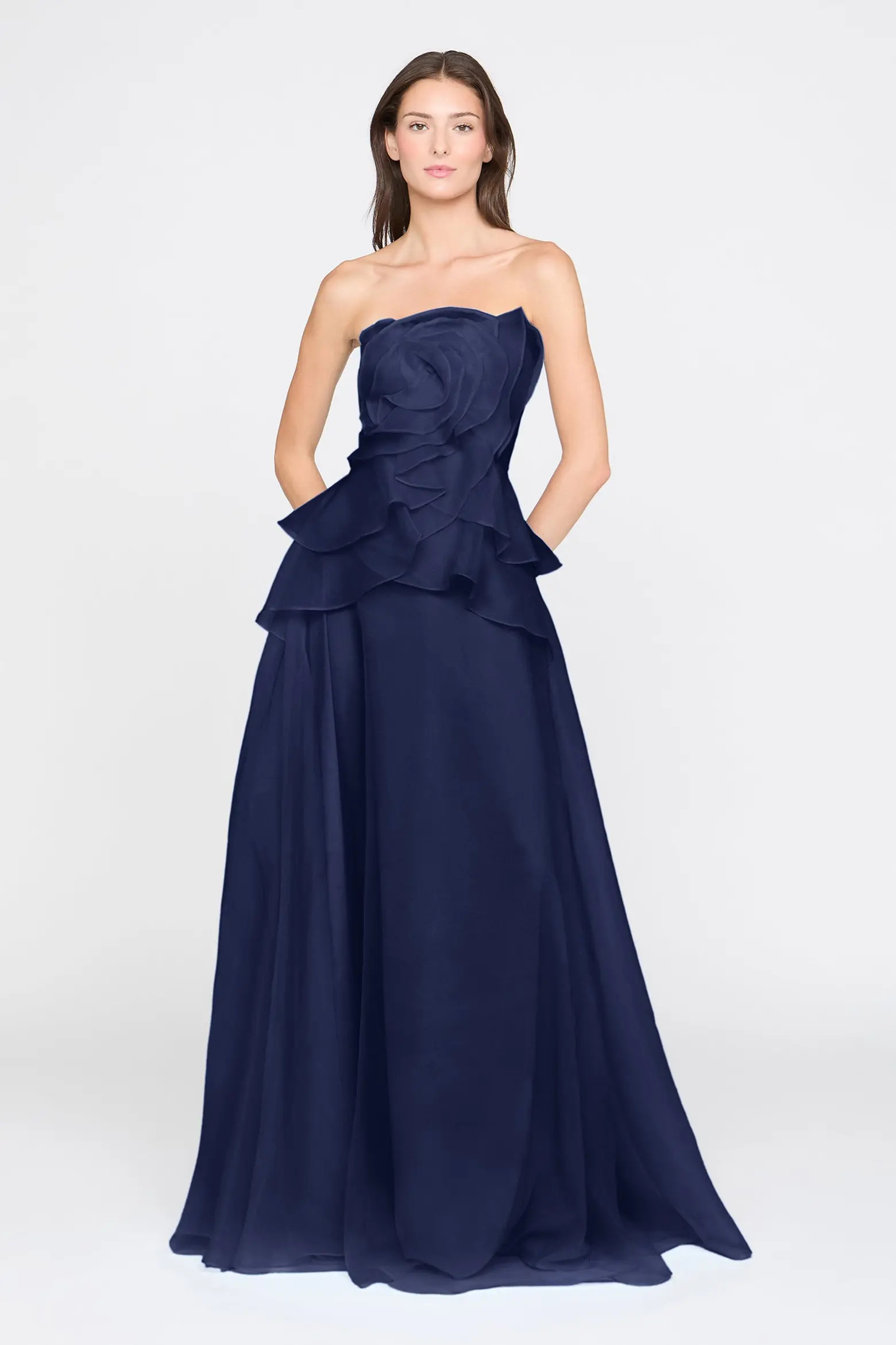 Gilda Draped Rose Gown (Women) | Nordstrom | Nordstrom