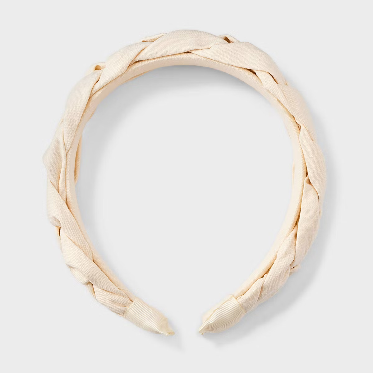 Fabric Braid Headband - Universal Thread™ Ivory | Target