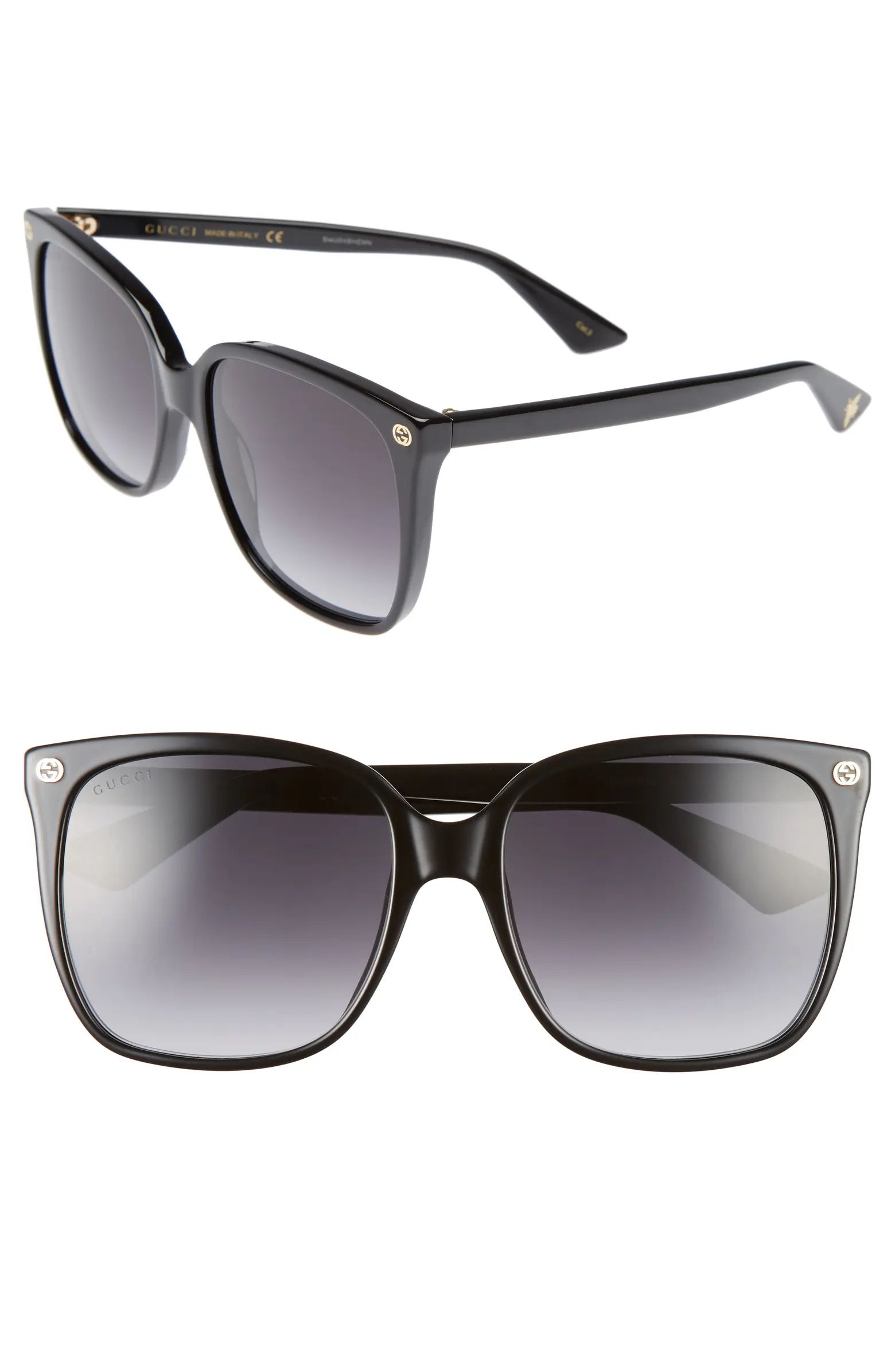 Gucci 57mm Gradient Square Sunglasses | Nordstrom | Nordstrom