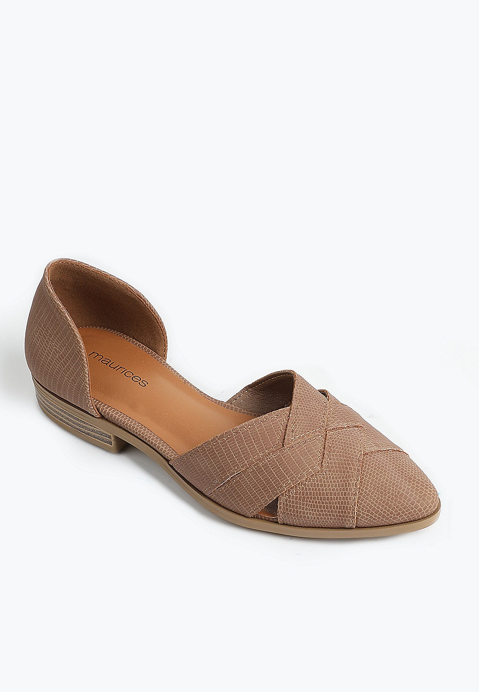 Shelby D'Orsay Flat | Maurices