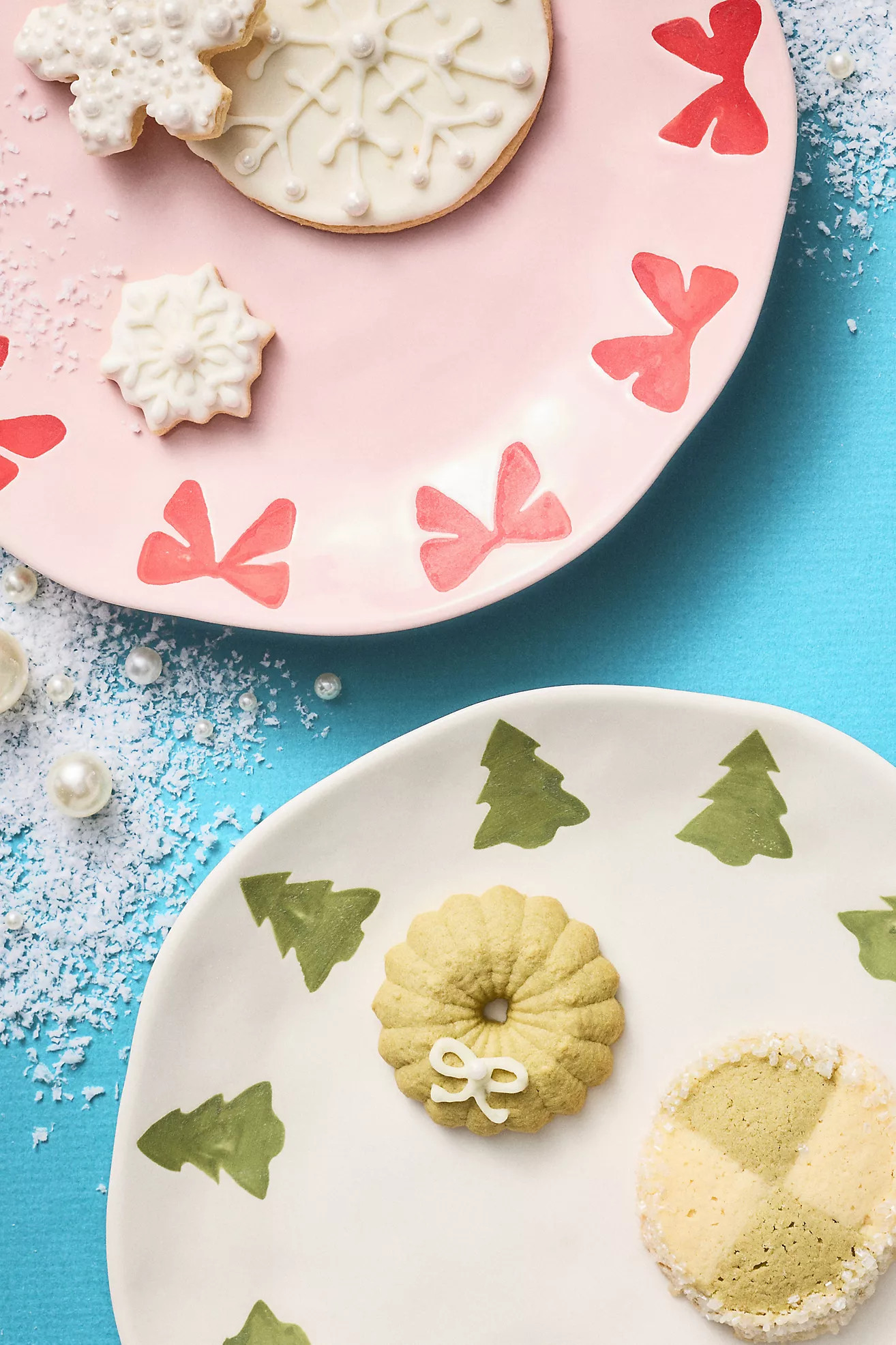 Vida Icon Stoneware Dessert Plate: Holiday Edition | Anthropologie (US)