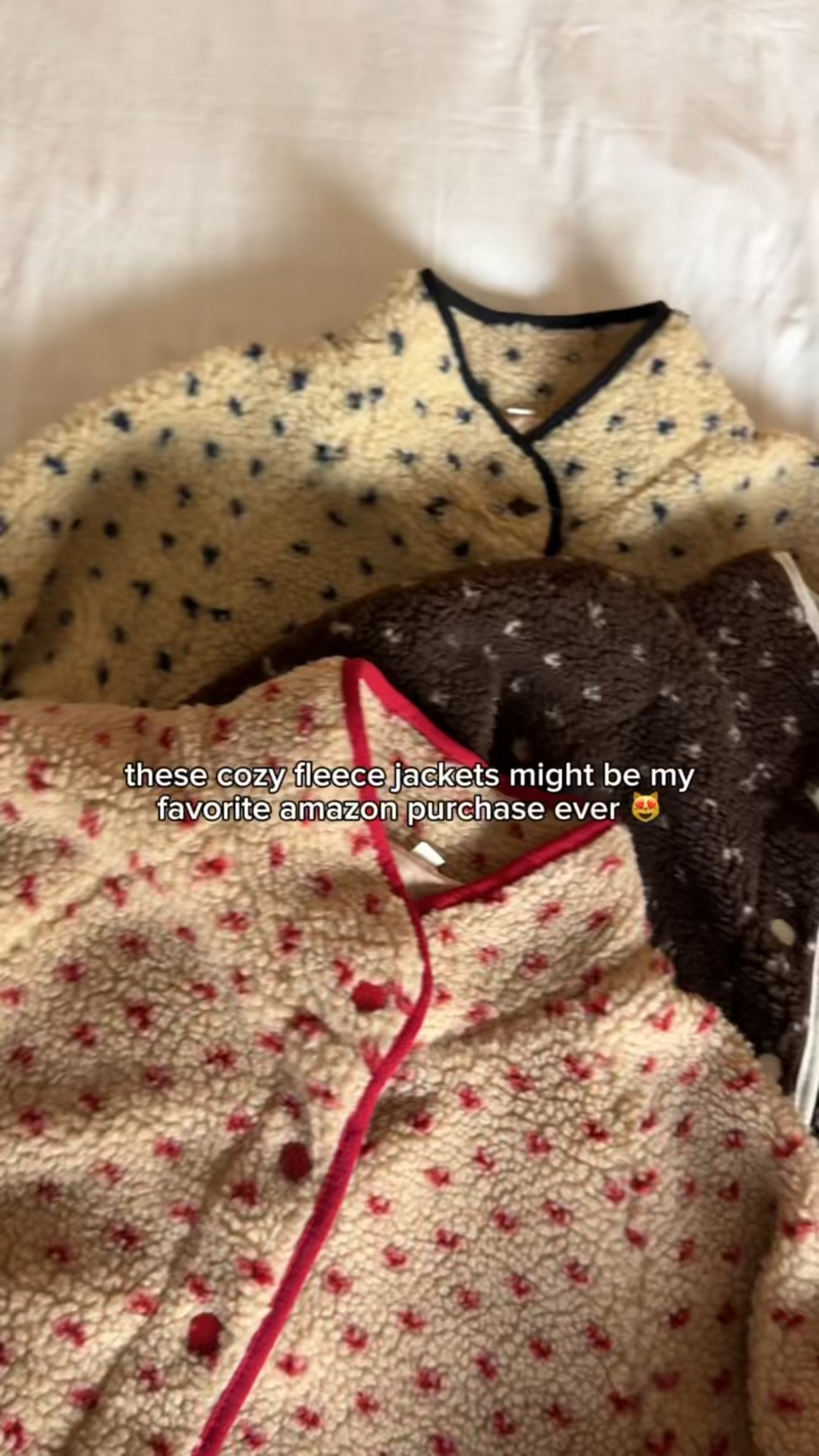 Amazon fleeces I can’t stop wearing 🤭🤭🤭 tons of cute colors ✨✨ 