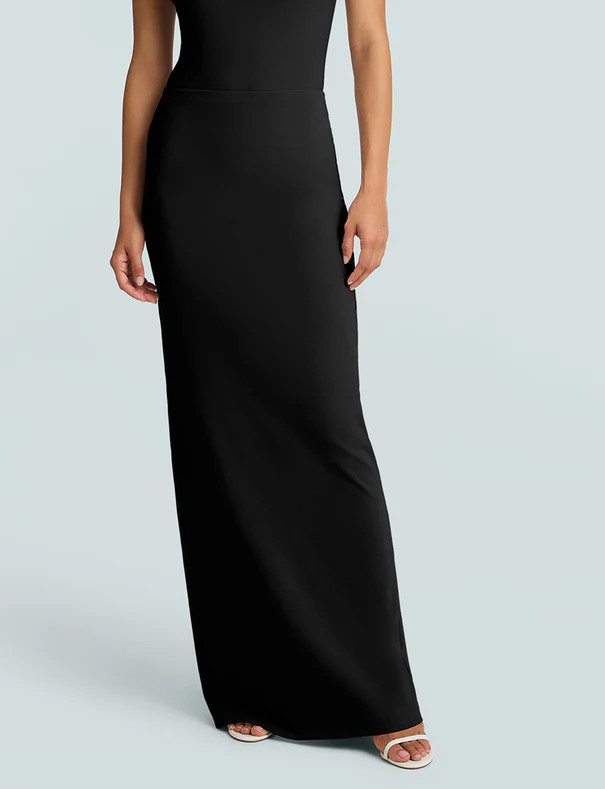 Butter Luxe Maxi Column Skirt | Commando®