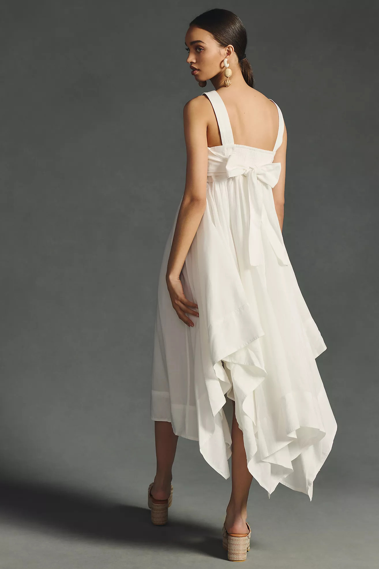 Pilcro Asymmetrical Babydoll Dress | Anthropologie (US)