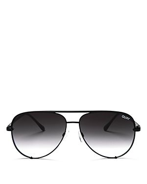 Quay x Desi High Key Aviator Sunglasses, 56mm | Bloomingdale's (US)