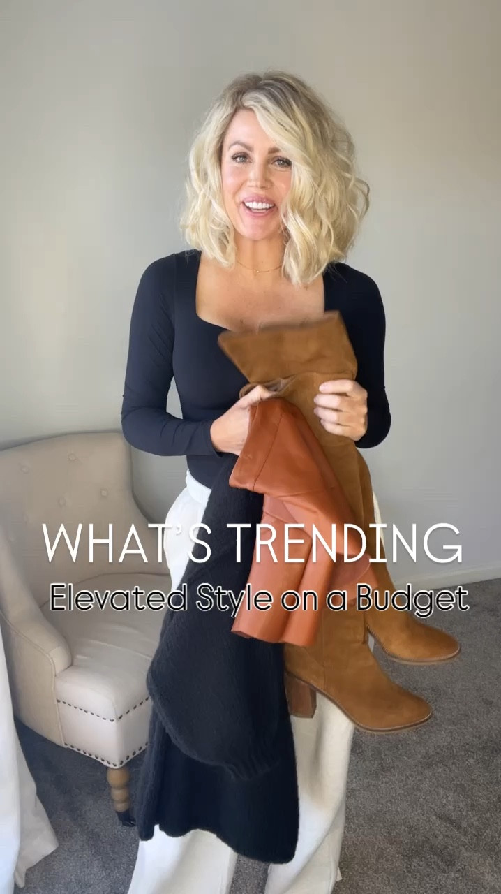 EFFORTLESSLY CHIC: I love a good oversized sweater with tall boots and a skirt or skort. Such a stylish fun look 👢Great for dinner, date nights, travel & more 😍😍



#LTKOver40 #LTKFindsUnder50 #LTKStyleTip