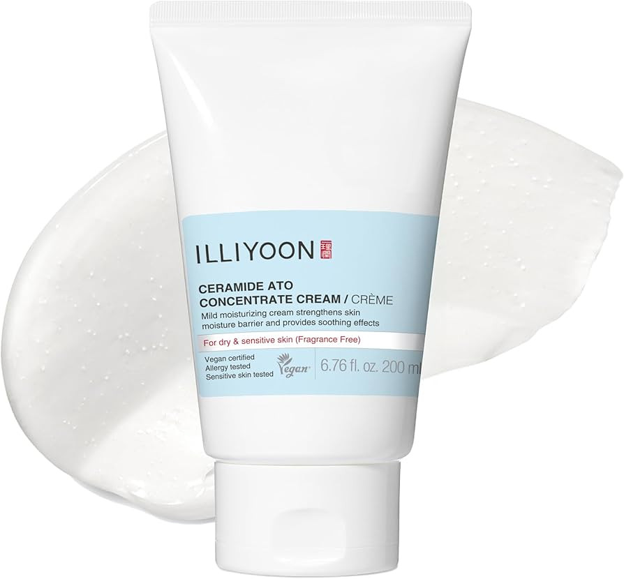 Illiyoon Ceramide Ato Concentrate Cream | Moisturizer for Dry & Sensitive Skin, 100hr Lasting Hyd... | Amazon (US)