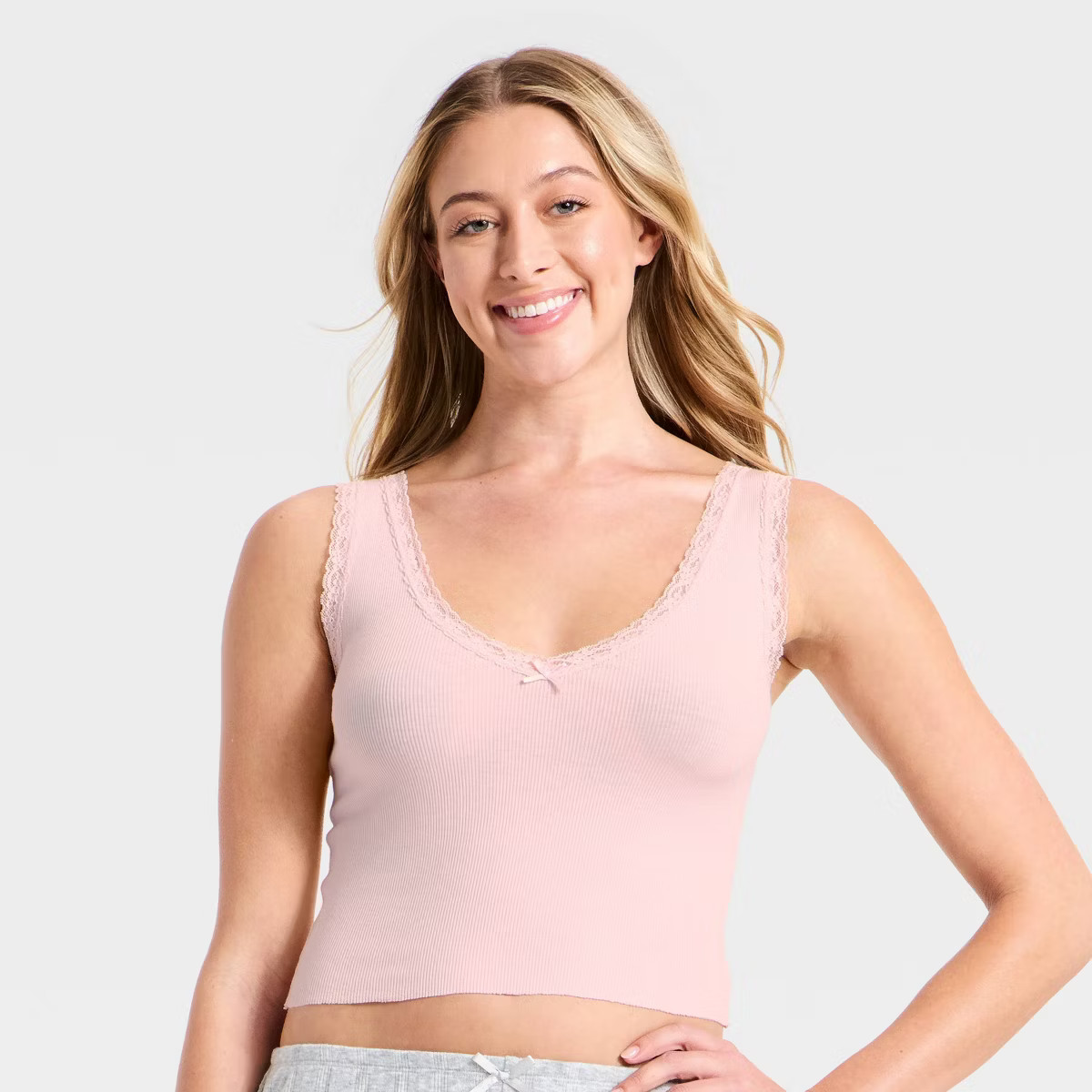 Women's Ribbed Sleep Tank - Wild Fable™ | Target