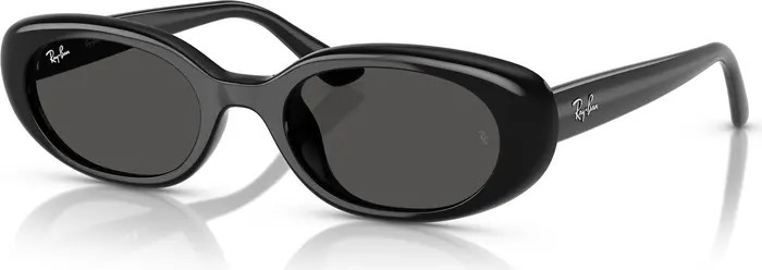 53mm Pillow Oval Sunglasses | Nordstrom