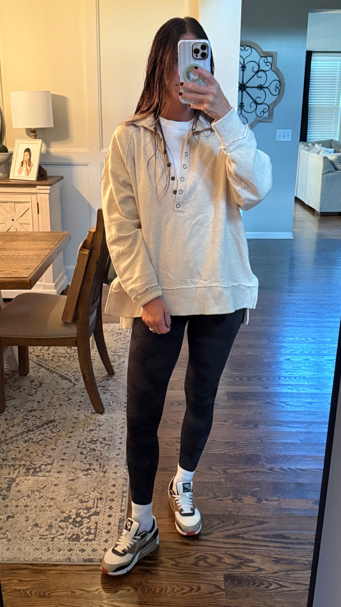 Another fall outfit I’ll be wearing on repeat! And this pullover is on sale and comes in several colors! Perfect length for leggings!

#LTKStyleTip #LTKSeasonal #LTKSaleAlert