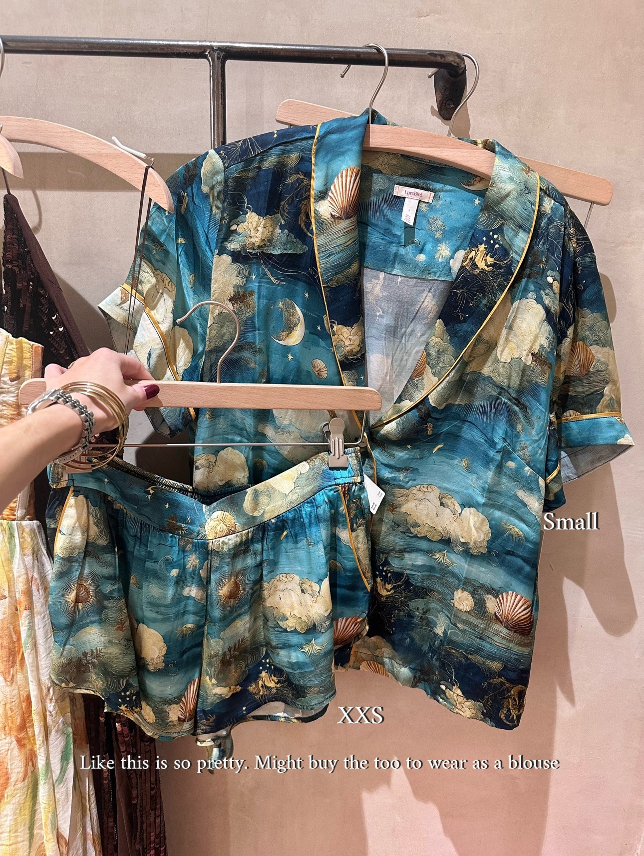The print on these jammies was SO GORGEOUS 

Pajamas | PJs | jammies | luxury pajamas

#LTKootd #LTKgrwm #LTKselfcare
