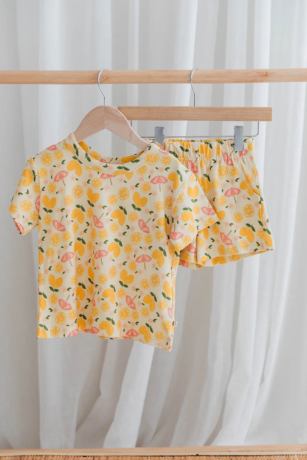 Lemon Coast Umbrella Two-Piece Set | Ollie's Day
