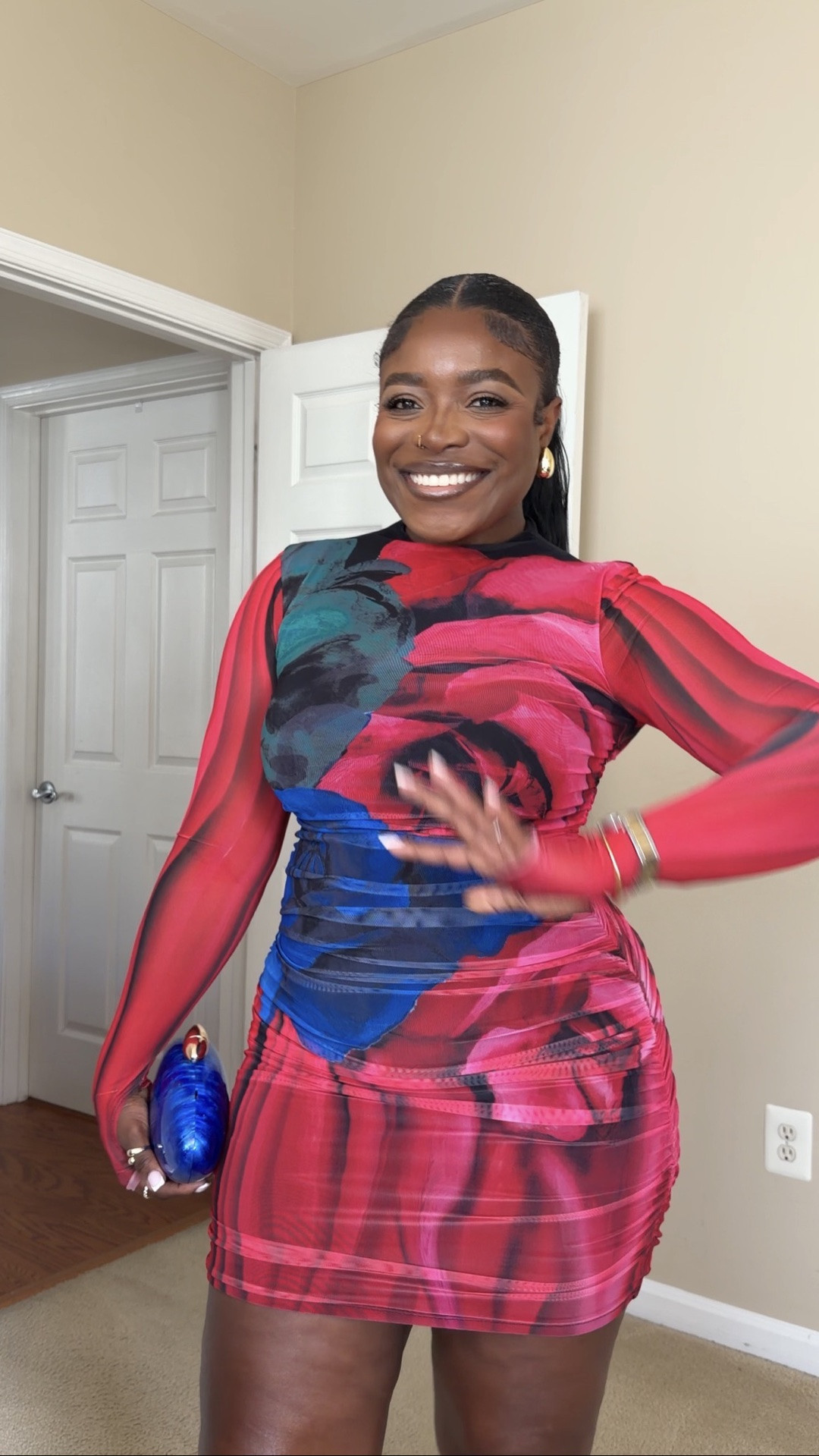Girls Night Out/ Dinner Outfit Inspo 🩷❤️💙
Dress: size Medium 
Shaper: size Small, I sized down

#LTKootd #LTKMidsize #LTKPlusSize