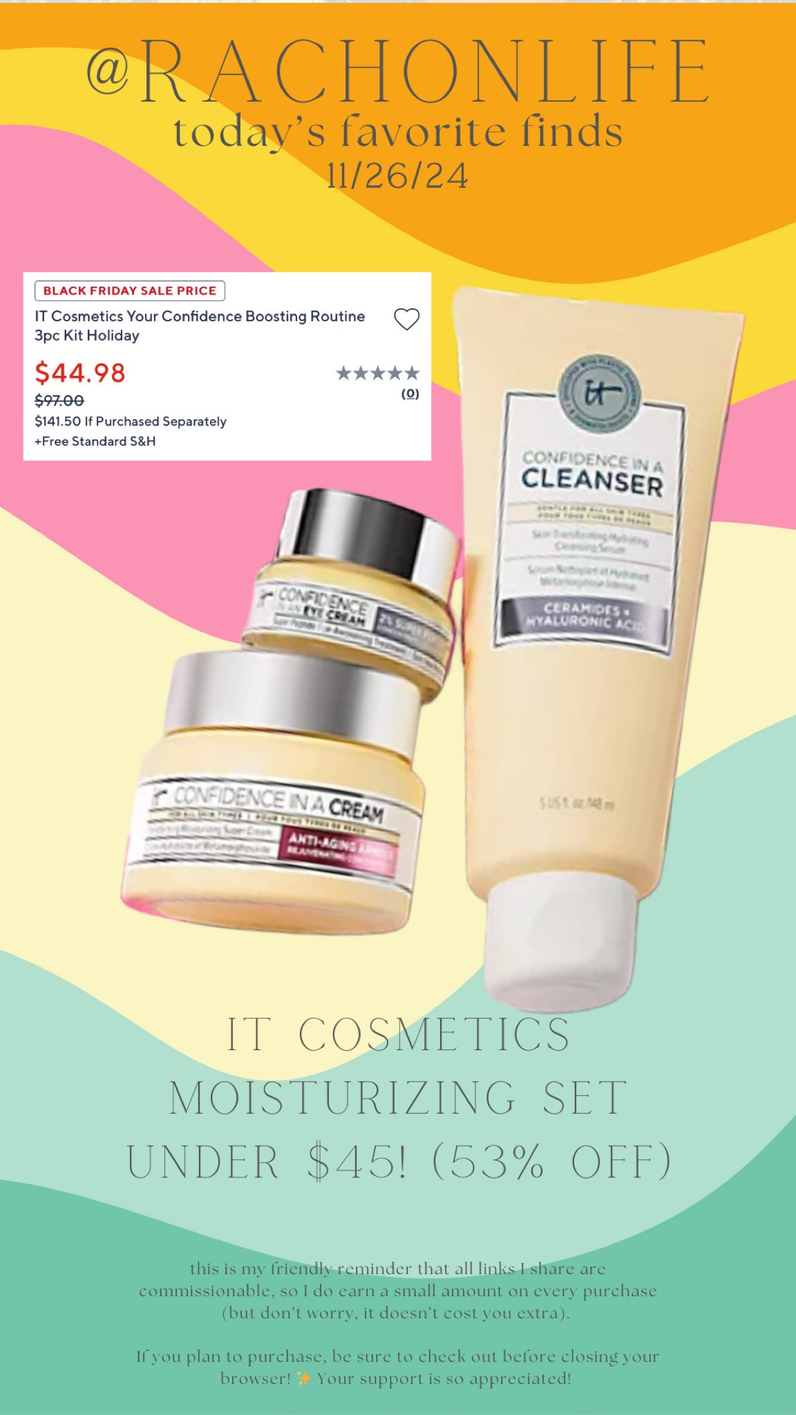 A whole skincare routine for under $45? Yes pleaseeeee

#LTKCyberWeek #LTKHoliday #LTKGiftGuide