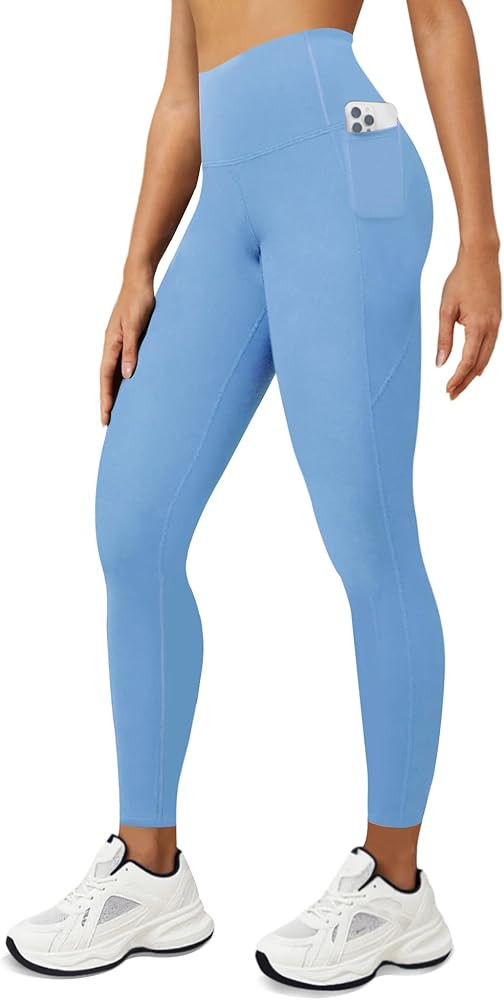 Yoga Leggings for Women with Pockets High Waisted Tummy Control Yoga Pants Soft Buttery Workout L... | Amazon (US)