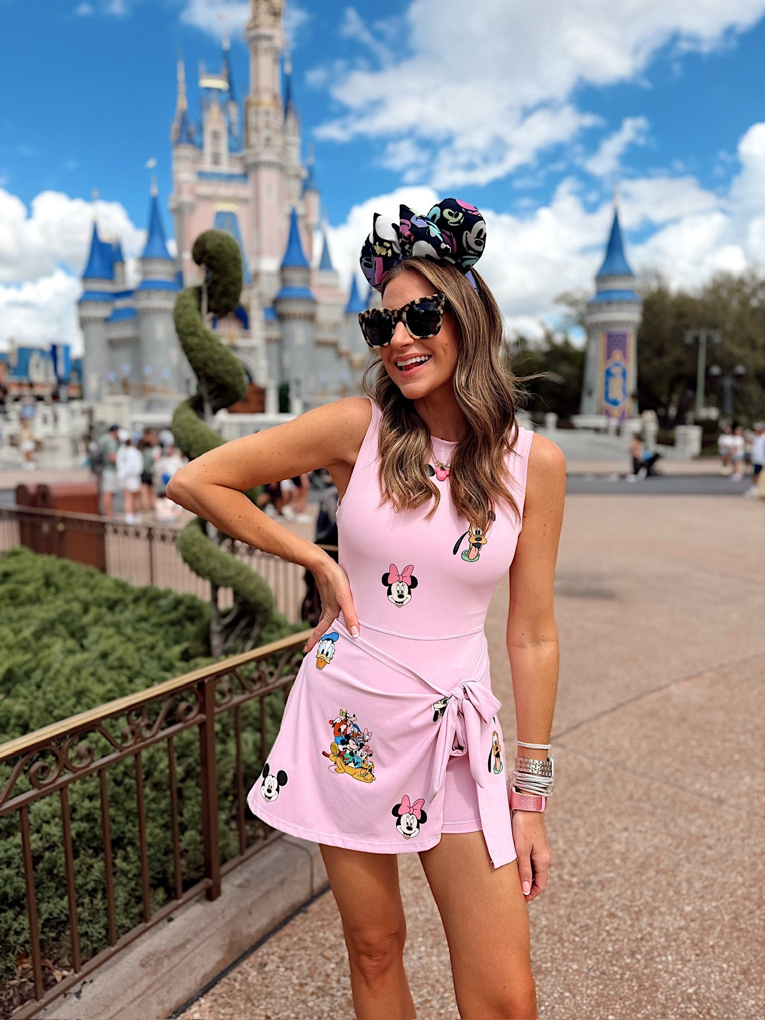 Loving today’s park ootd! In a small Etsy dress, Etsy ears, sneakers and accessories- fits tts.

What to wear to Walt Disney world spring women 

#LTKootd #LTKTravel #LTKSeasonal