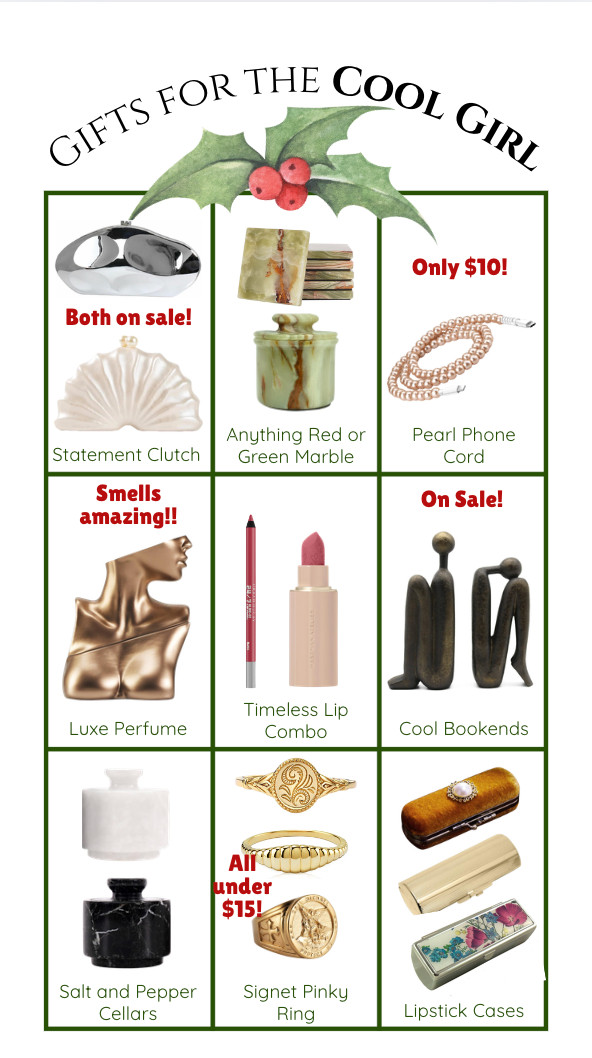 Gifts for that effortlessly cool person in your life. Perfectly curated and plenty of things on sale to choose from!  

 #LTKGiftGuide #LTKHoliday #LTKSaleAlert