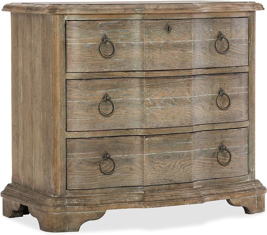Hooker Furniture Bedroom Boheme Bastogne Three-Drawer Nightstand | Amazon (US)