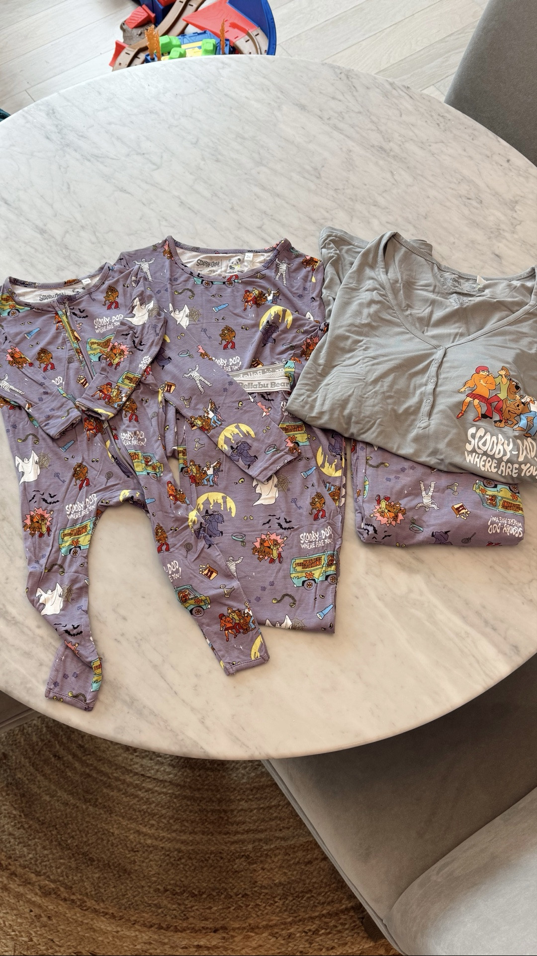 Just got the cutest matching Halloween pajamas in from Bellabu Bear! I’ve been getting these pj’s for my family for years now and love their new prints every season💜🧡 made with that ultra buttery  bamboo material for sensitive skin🤌🏼 #sponsored

#LTKKids #LTKBaby #LTKmomlife