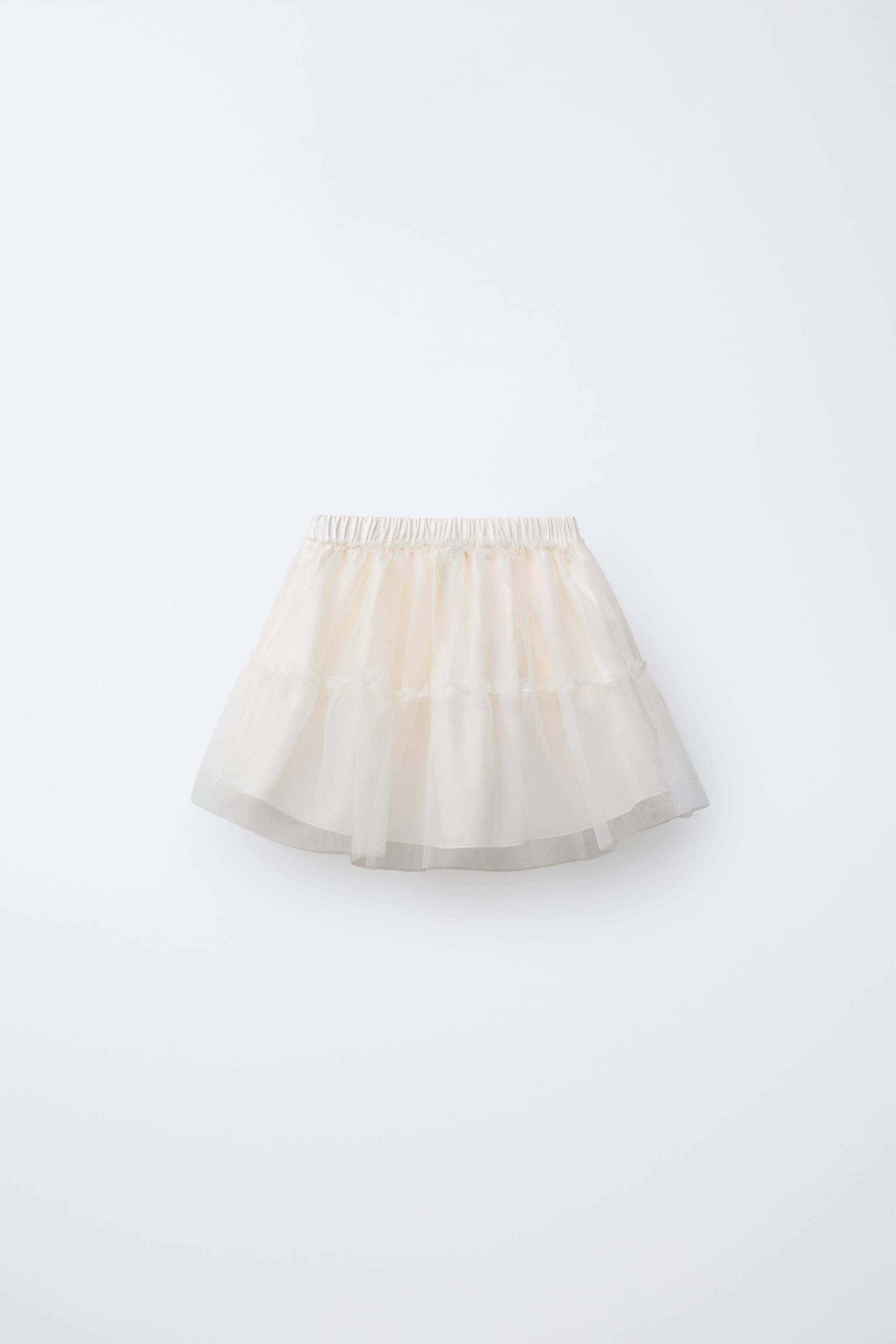 RUFFLED TULLE SKIRT | Zara US