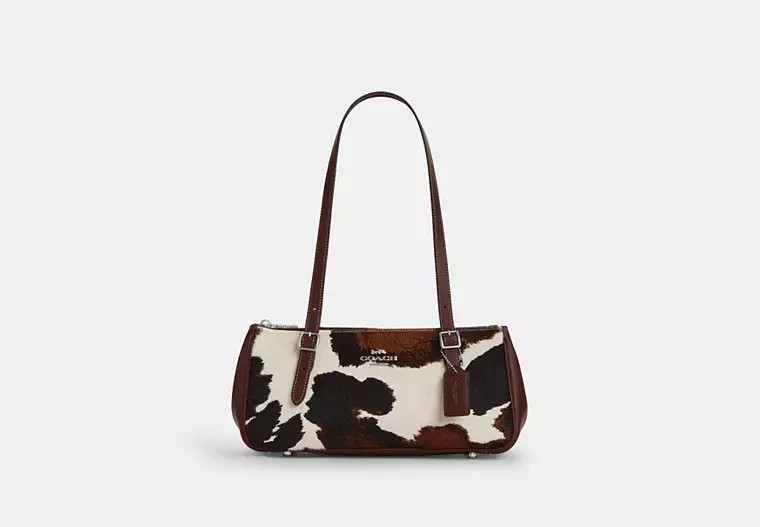 Asher Shoulder Bag With Cow Print | Coach Outlet CA