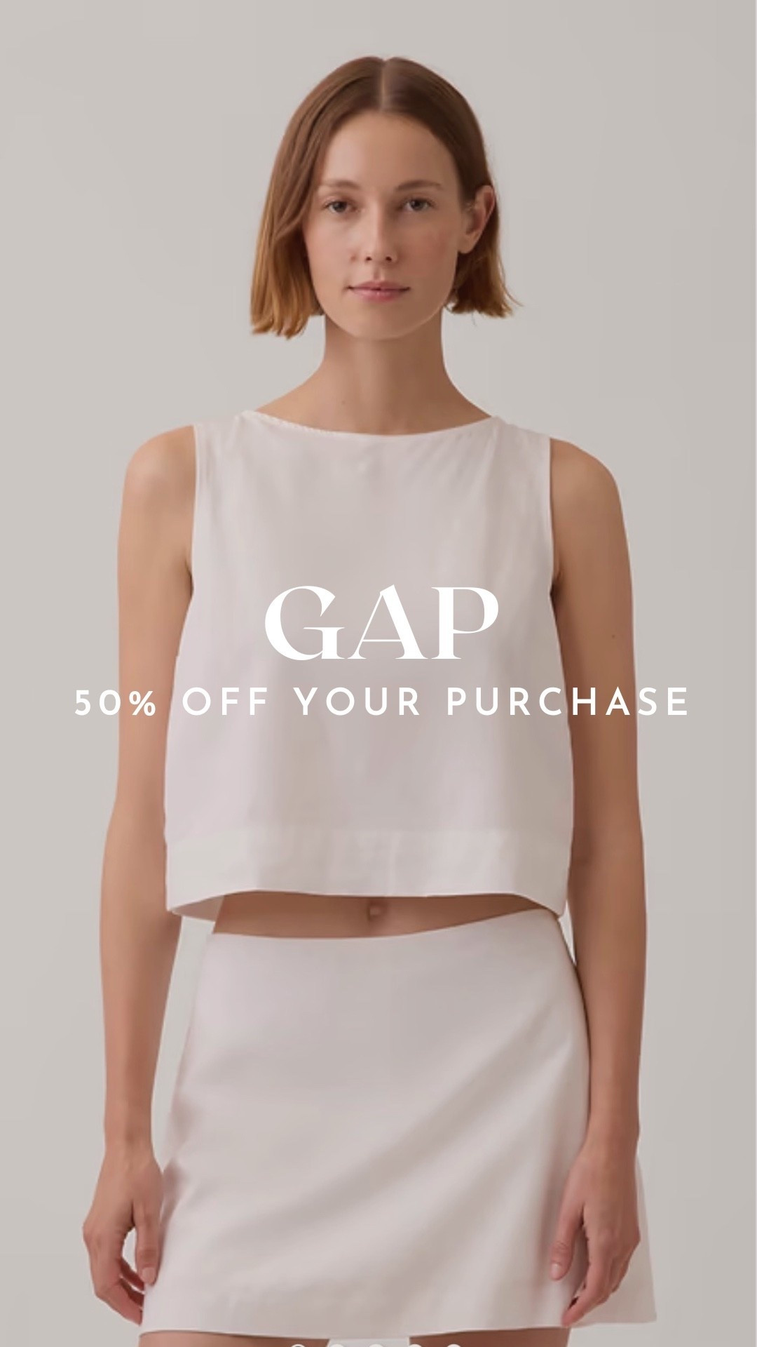 50% off your purchase at gap — sale ends 6/22 

Summer styles / summer tops / under $100 / under $50

#LTKSaleAlert