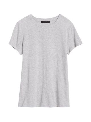 Slub Cotton-Modal Crew-Neck T-Shirt | Banana Republic (US)