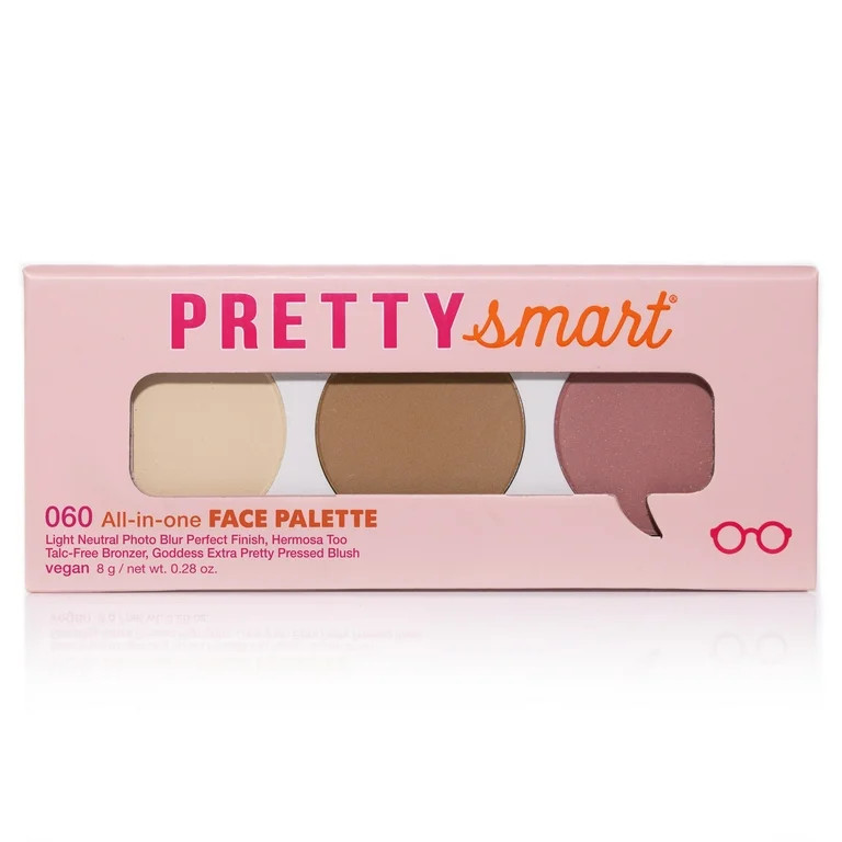 Pretty Smart All-in-one Face Palette 060, Light Neutral Photo Blur Perfect Finish, Hermosa Too Ta... | Walmart (US)