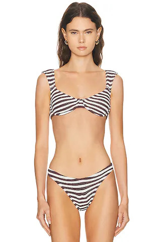 Georgia Balconette Bikini Top | FWRD 
