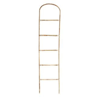 3R Studios Brown Decorative Bamboo Ladder DF2189 - The Home Depot | The Home Depot