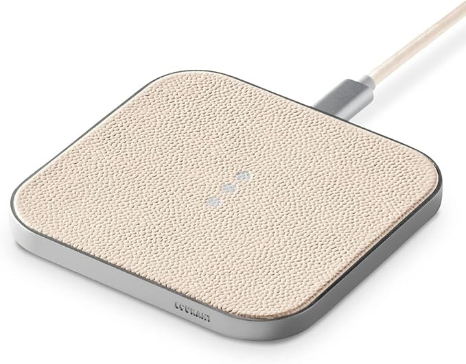 COURANT Catch:1 Classics - Italian Leather Wireless Charging Pad - Compatible with iPhone 16, 15,... | Amazon (US)