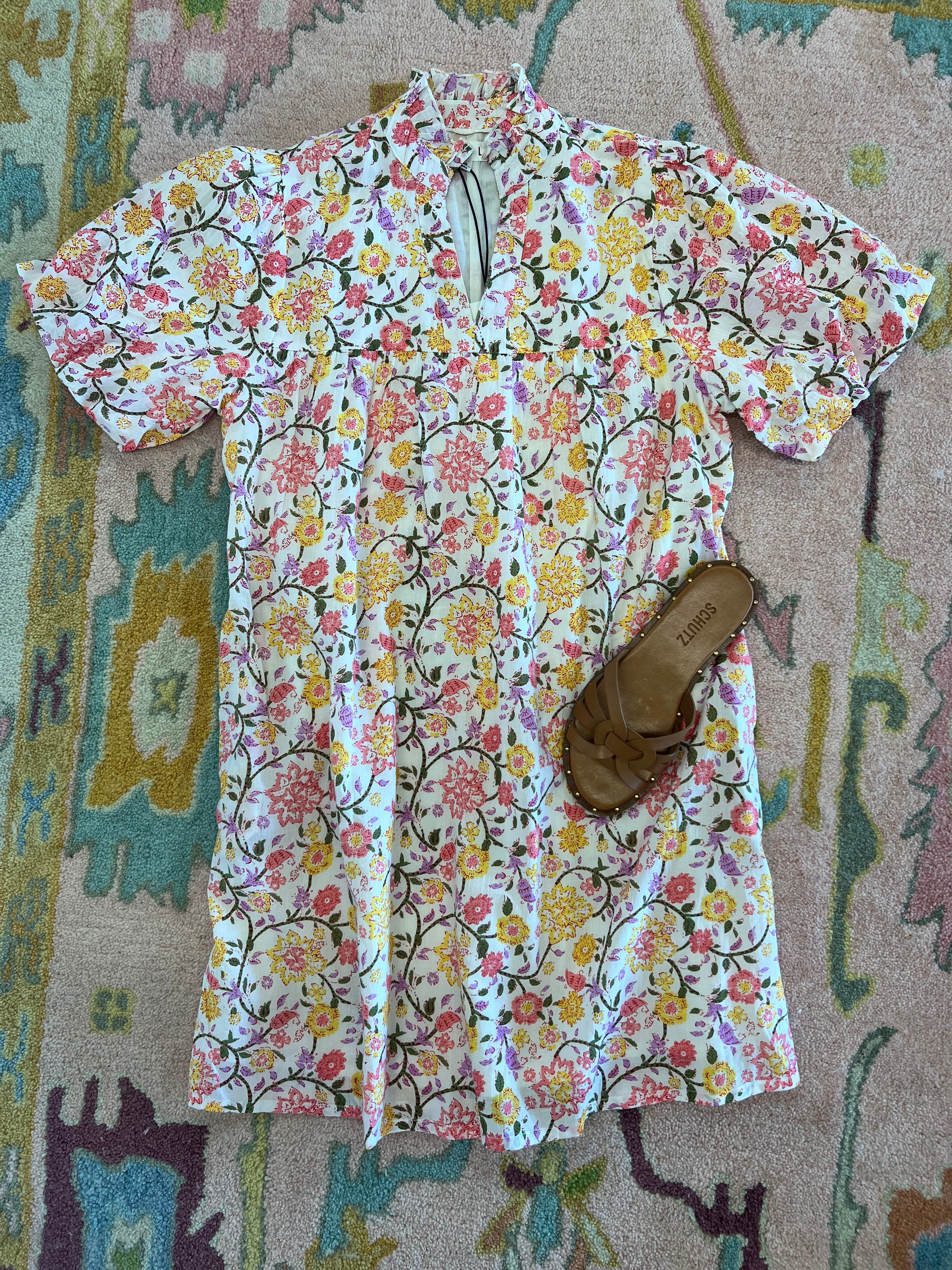 Ali Dress- Pink Floral - Shop Birdie | Shop BIRDIE