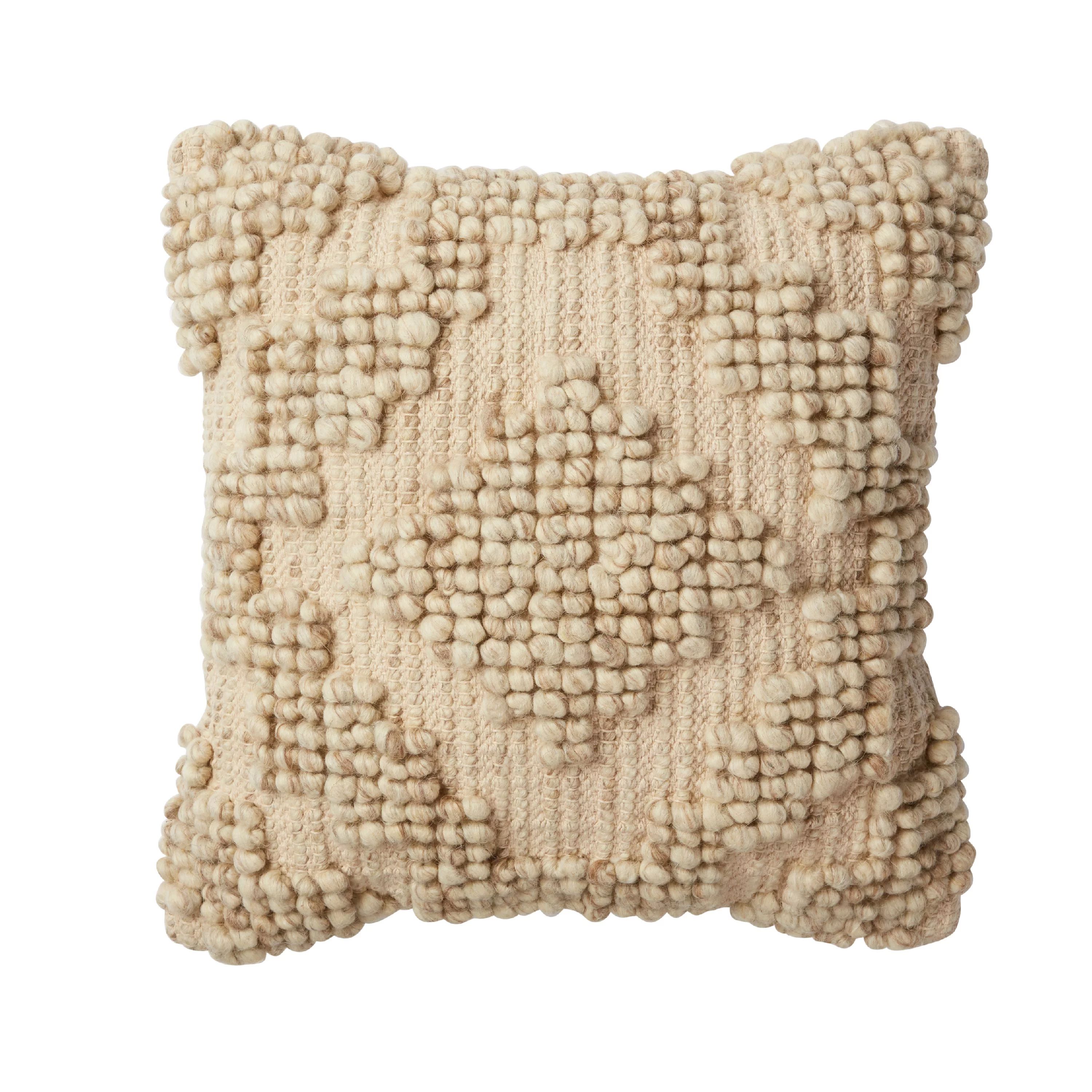 Better Homes and Gardens Aztec Cream Decorative Pillow | Walmart (US)