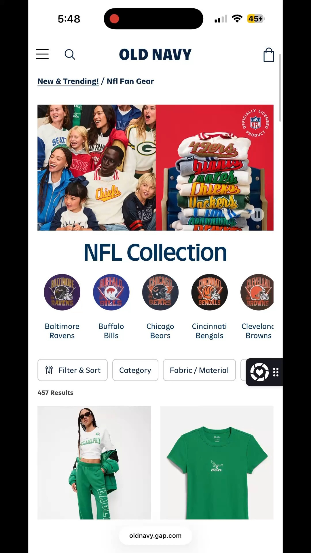 NFL fashion finds at Old Navy!

#LTKootd #LTKSeasonal