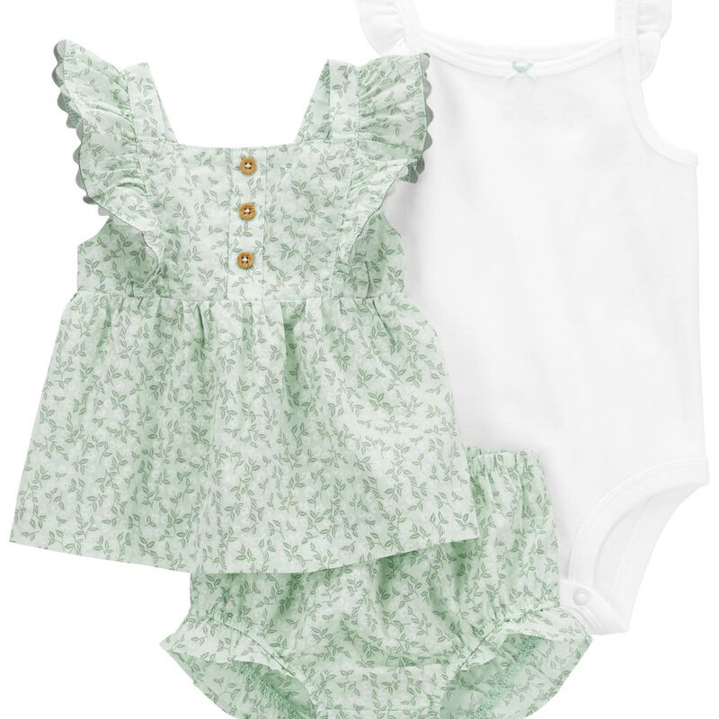 Baby 3-Piece Floral Little Short Set | Carter's
