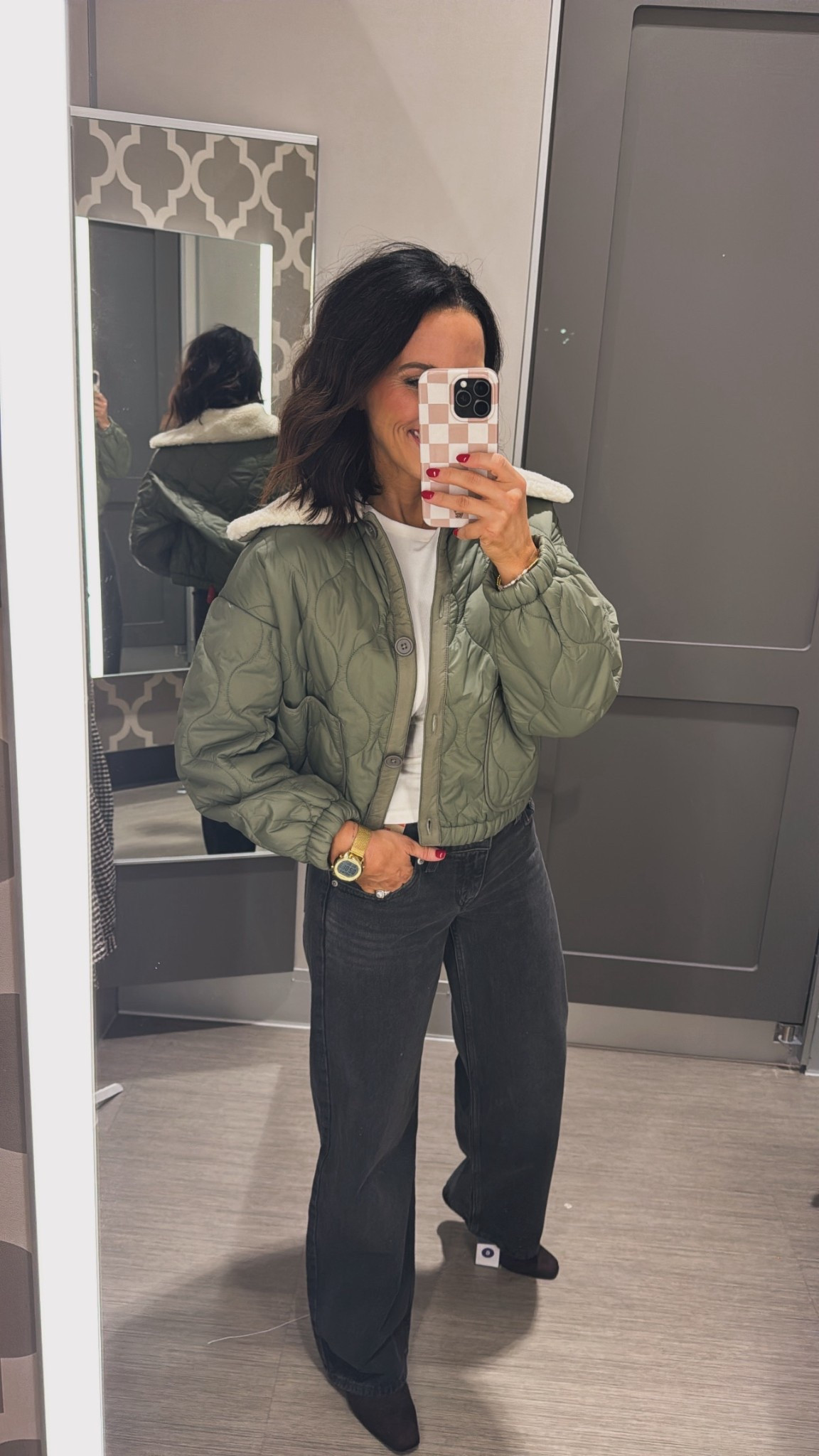 Y’all, these new arrivals at target are on fire!! 🔥 ❤️‍🔥  this cropped puffer jacket is so cute and the neutral color makes it so easy to pair with everything! Great for layering! VintagePickin winter fashion finds viral target jacket winter must haves Target finds elevated basics holiday outfits 

#LTKSeasonal #LTKootd #LTKHoliday