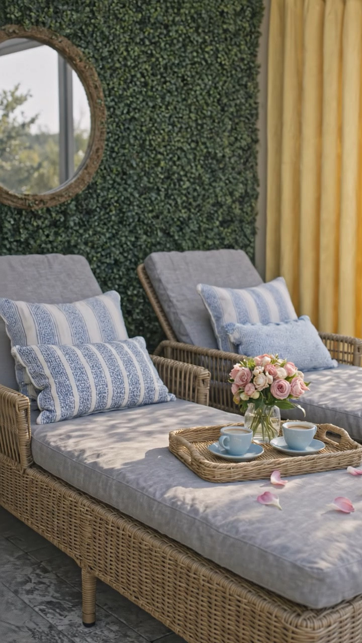 Easter weekend officially begins 🌸
and it finally feels like spring is here.

This is your sign to take it outside —
slow mornings, soft light, and a simple patio reset that instantly changes the mood.

A cozy chaise moment layered with outdoor pillows, soft drapery, and a light tray setup…
just enough to feel styled, never overdone.

Florals keep it fresh,
textures keep it grounded,
and everything is made for easy outdoor entertaining.

If you’ve been waiting to refresh your patio — this is. #chaise #outdoorpillow #outdoorcurtain #floralarrangement #traydecor #outdoorliving #patiodecor #patioentertaining #springrefresh #easterweekend #springoutdoors #outdoorstyling #cozyoutdoor #ltkhome #ltkstyle

#LTKFestival #LTKHome #LTKSaleAlert