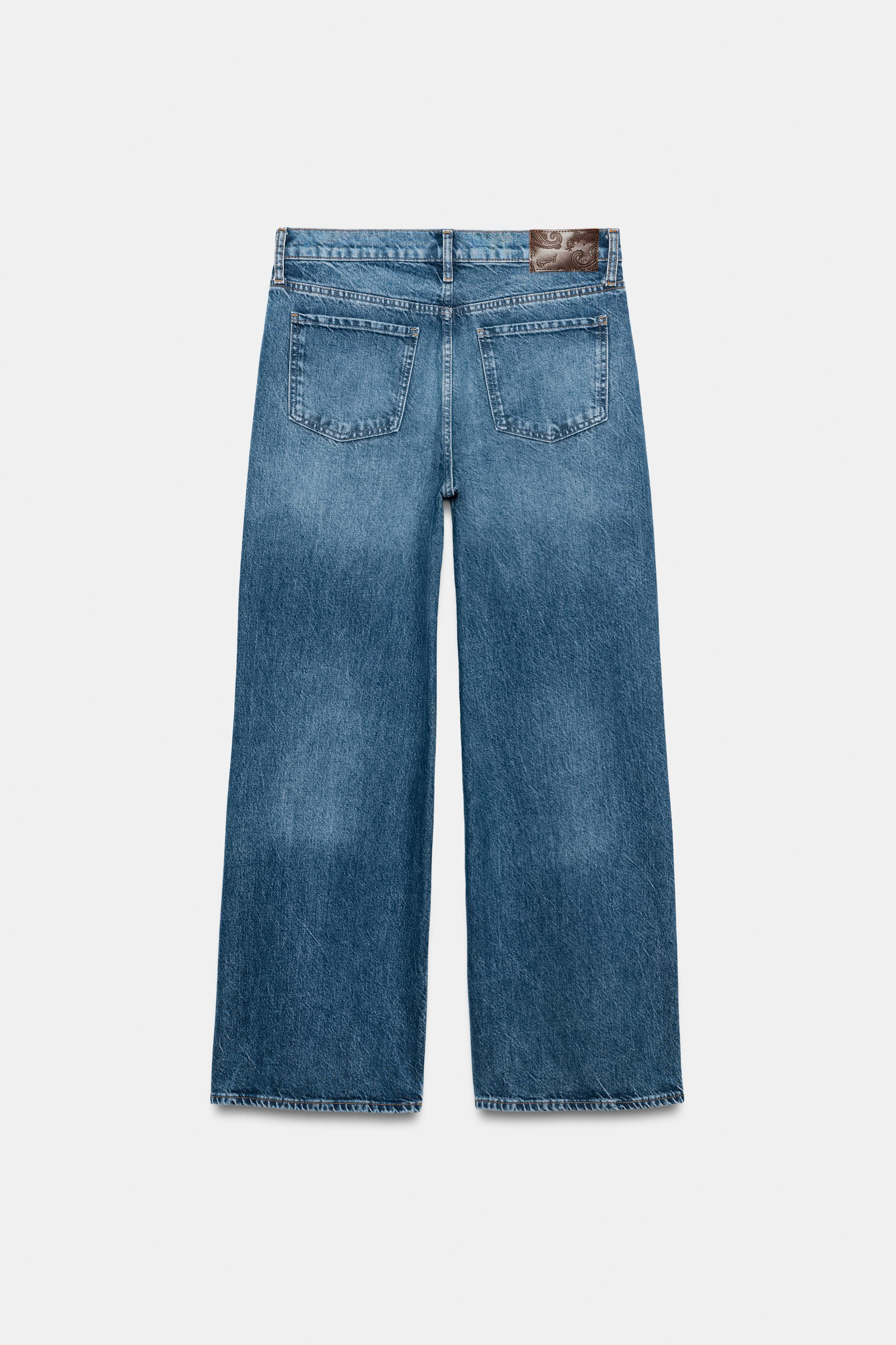 JEAN ZW COLLECTION WIDE LEG TAILLE BASSE | Zara US