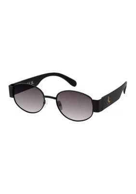 Jessica Simpson Women's Oval Sunglasses, Black | Belk