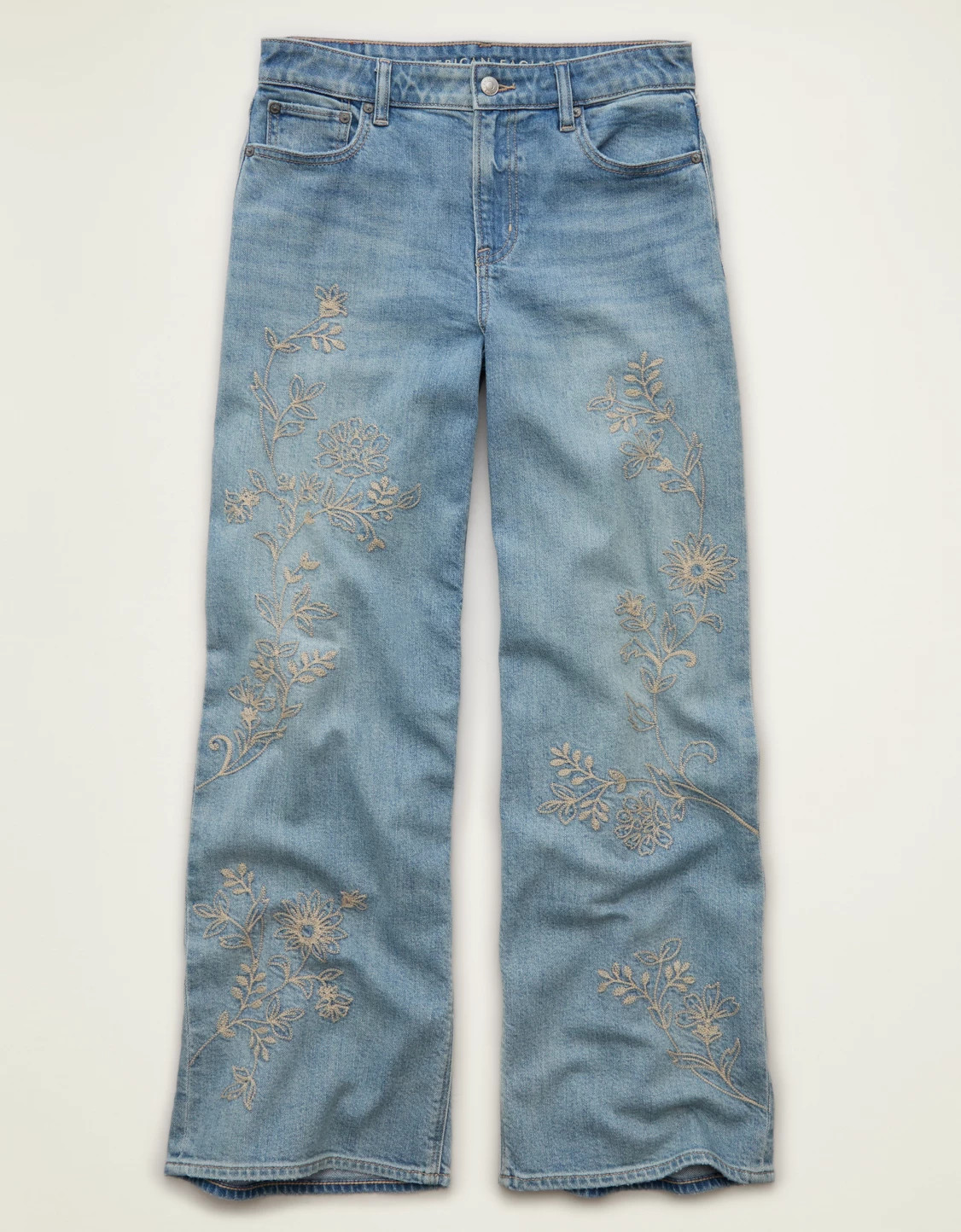 AE Super High-Waisted Baggy Wide-Leg Jean | American Eagle Outfitters (US & CA)
