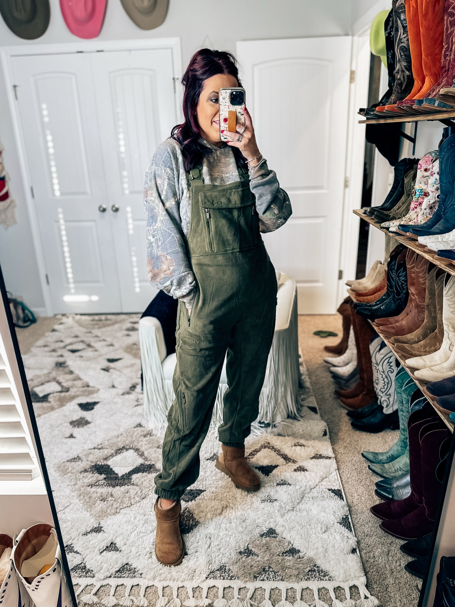 Hunting outfit - fleece overalls from Amazon on sale - camo - camouflage hoodie, black Friday sale cyber Monday, UGGs winter trends fall trends - TRYON - gift ideas 

#LTKStyleTip #LTKFindsUnder100 #LTKSaleAlert