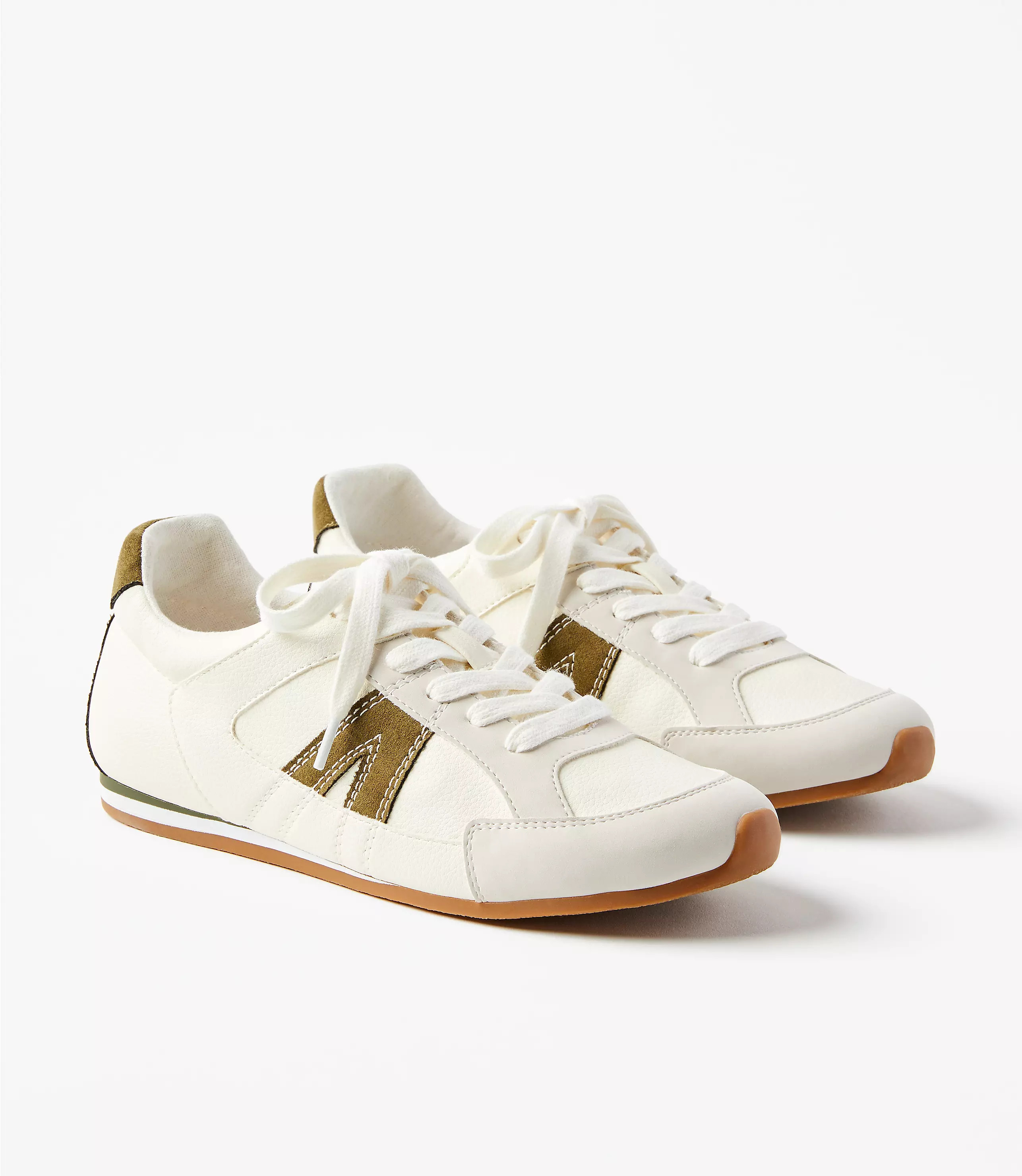 Metallic Low Profile Sneakers | LOFT