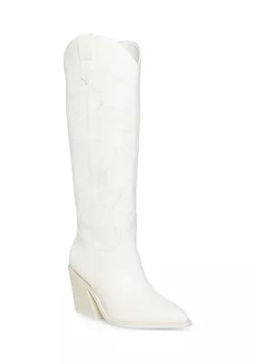 Madden Girl Women's Arizona Western Tall Boots, 6.5M | Belk