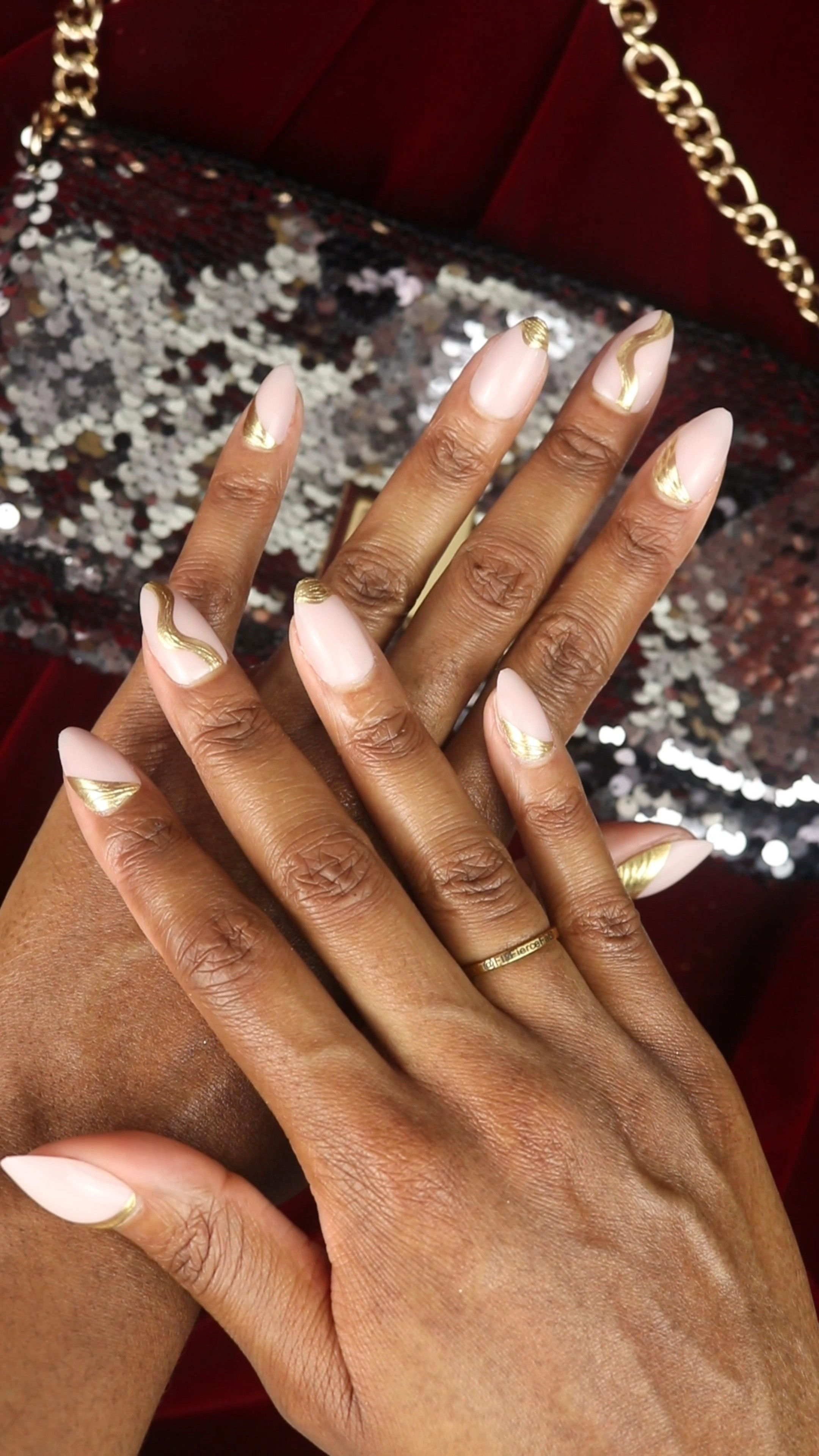 All I want for Christmas is my nails done 😂 How cute is this Holiday Press On Nail Set by Glamnetic? 

The style name is “Material Girl” and I got it for $20 at Ulta!

I applied them with my favorite nail glue by static nails

#LTKunder50 #LTKbeauty #LTKSeasonal