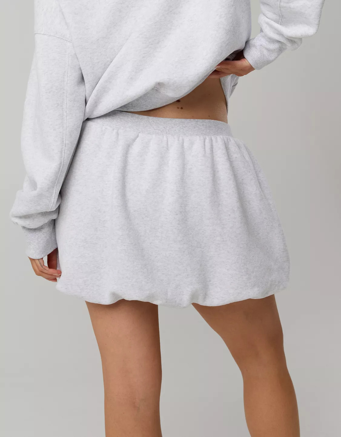 OFFLINE By Aerie Cloud Fleece Bubble Skort | Aerie