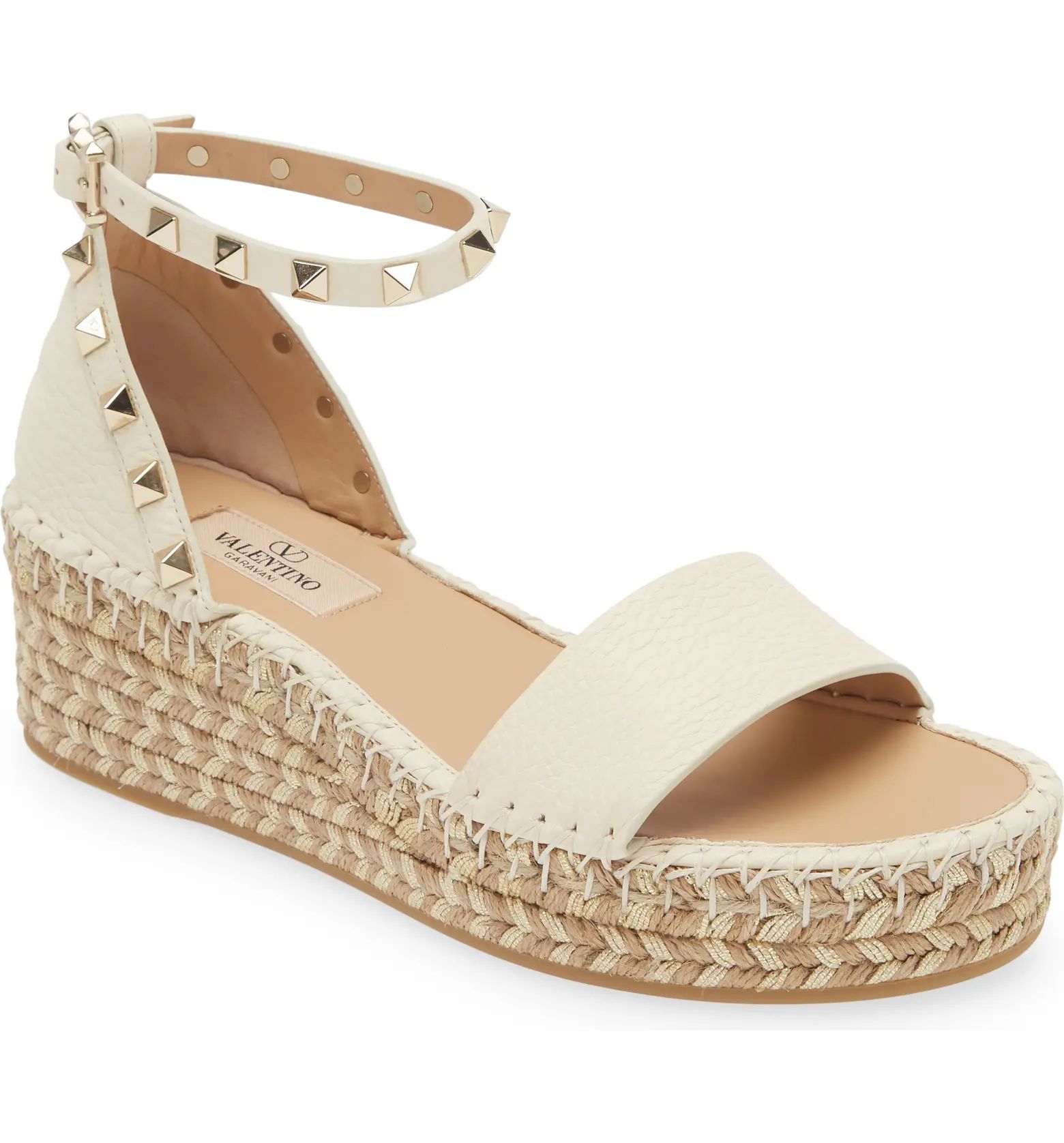 Rockstud Espadrille Platform Sandal (Women) | Nordstrom