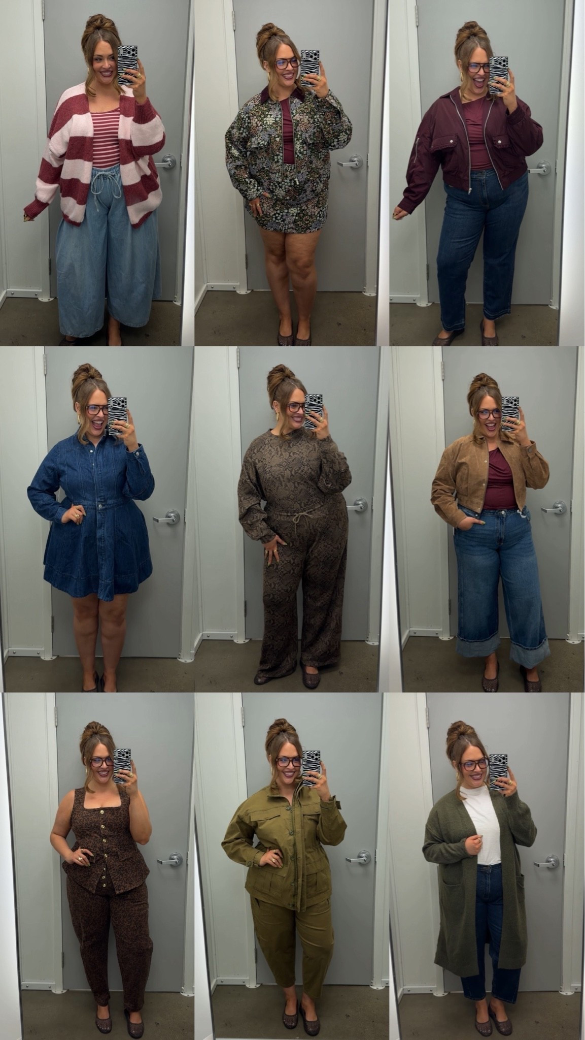 220lbs Walmart try-on! I wear an xl in all tops, jackets & sweaters, and a 16 skirt, 18 jeans! I recommend sizing up in all jeans!

#LTKPlusSize #LTKMidsize #LTKSaleAlert