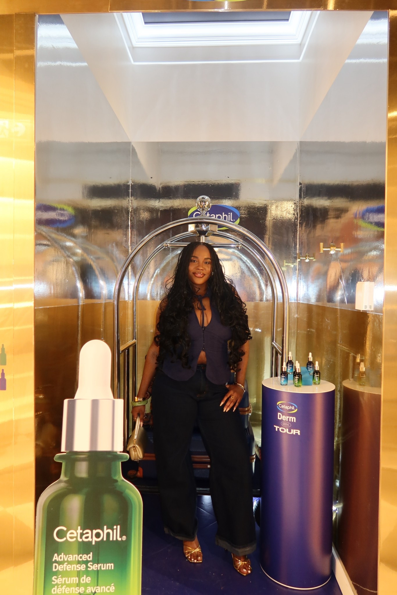 dripped in shades of blue for Cetaphil Derm on Tour pop up event 💙😏👖😎

#LTKcanada #LTKjeans #LTKstyletip